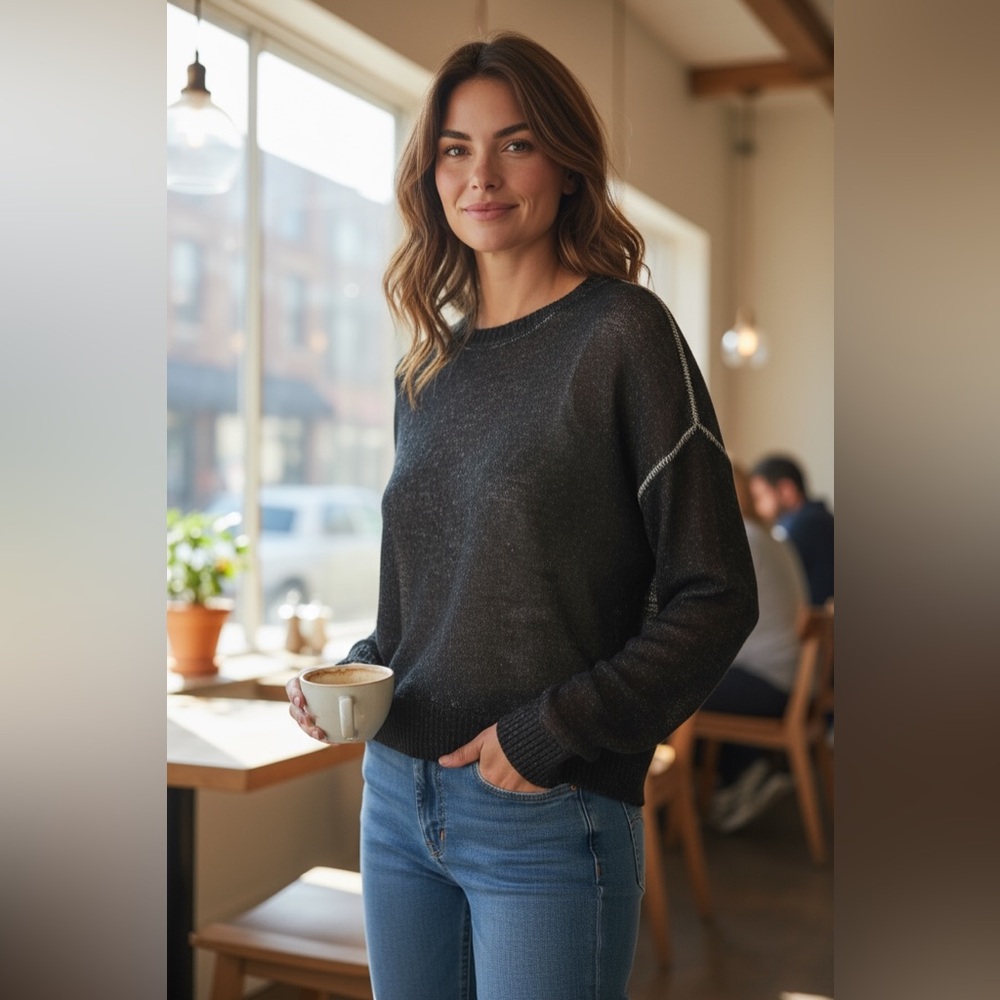 Lululemon Blackish Gray Sweater